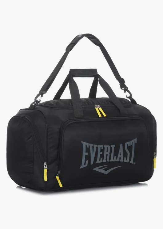 Bolso Deportivo de Viaje/Gimnasio Grande - Negro, Everlast