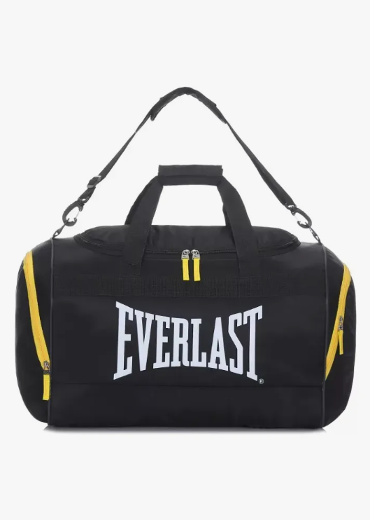 Bolso Deportivo de Viaje/Gimnasio Grande - Negro, Everlast